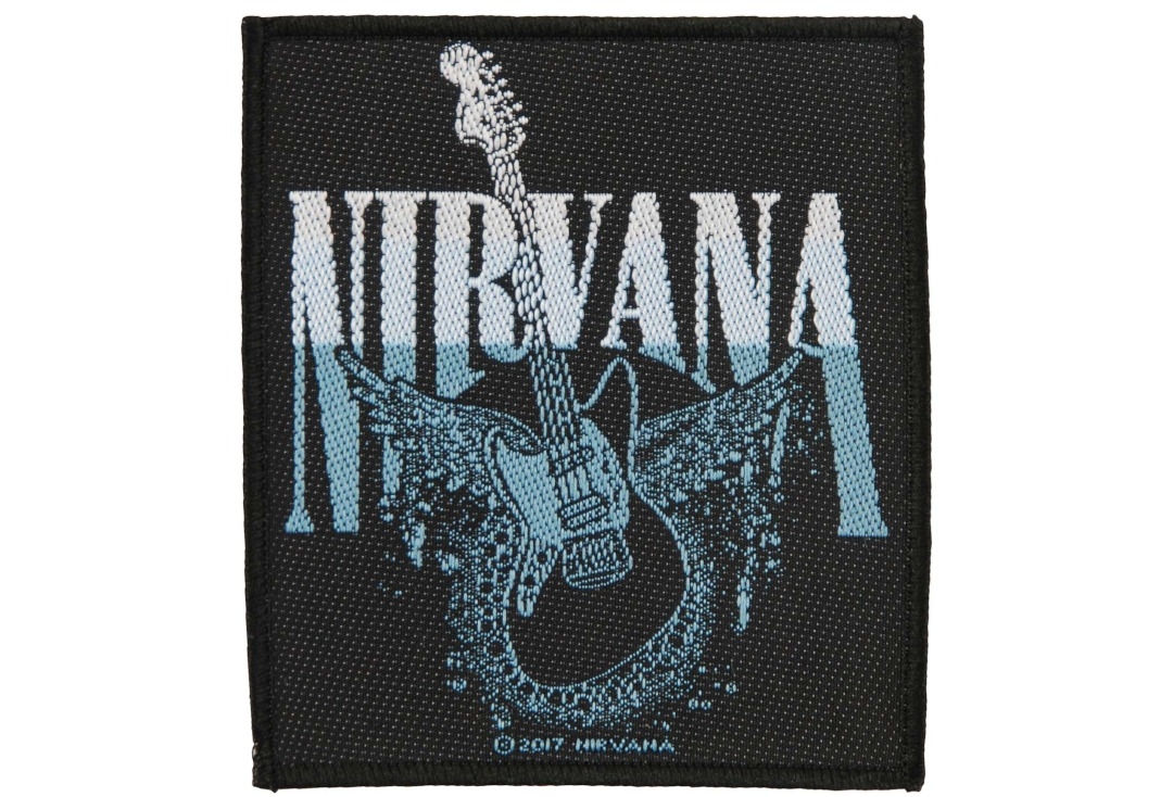 Nirvana - Guitar Woven Patch