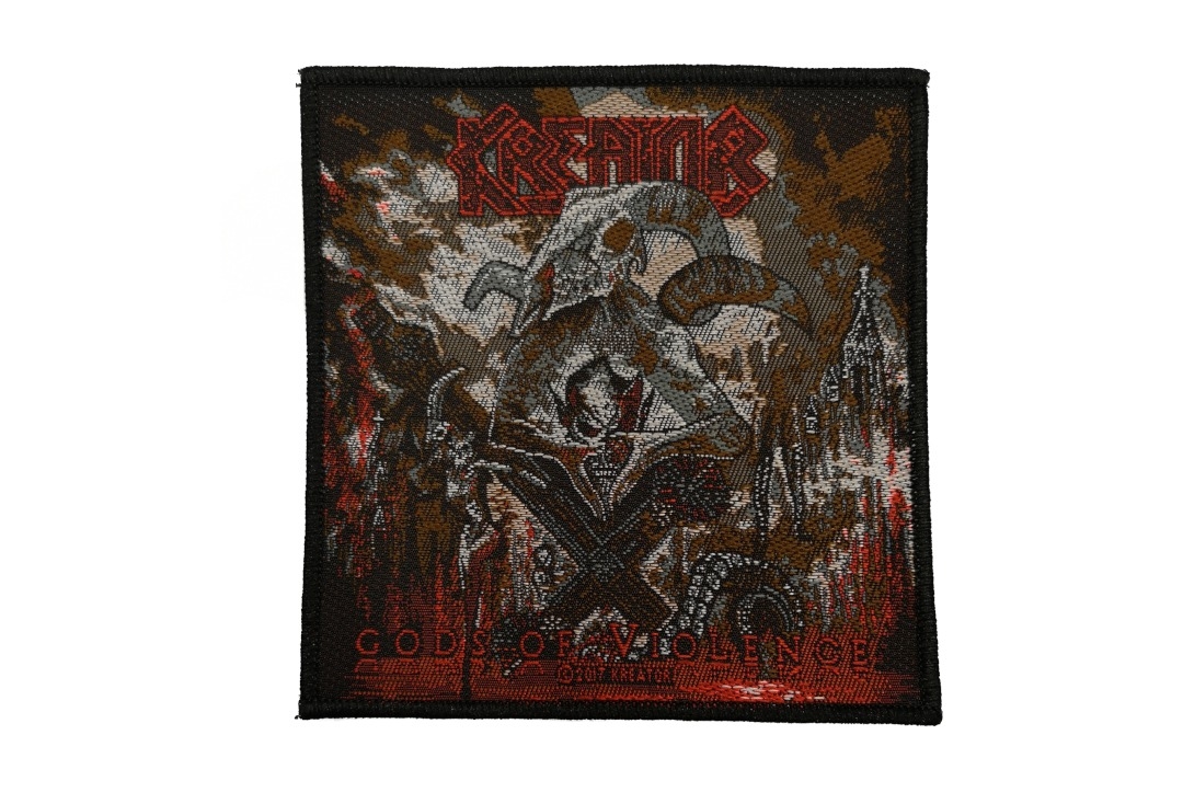 Kreator - Gods Of Violence Sew On Woven Patch