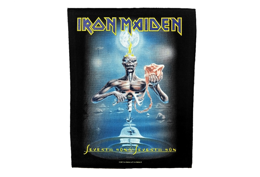 Iron Maiden - Seventh Son Of A Seventh Son Printed Back Patch
