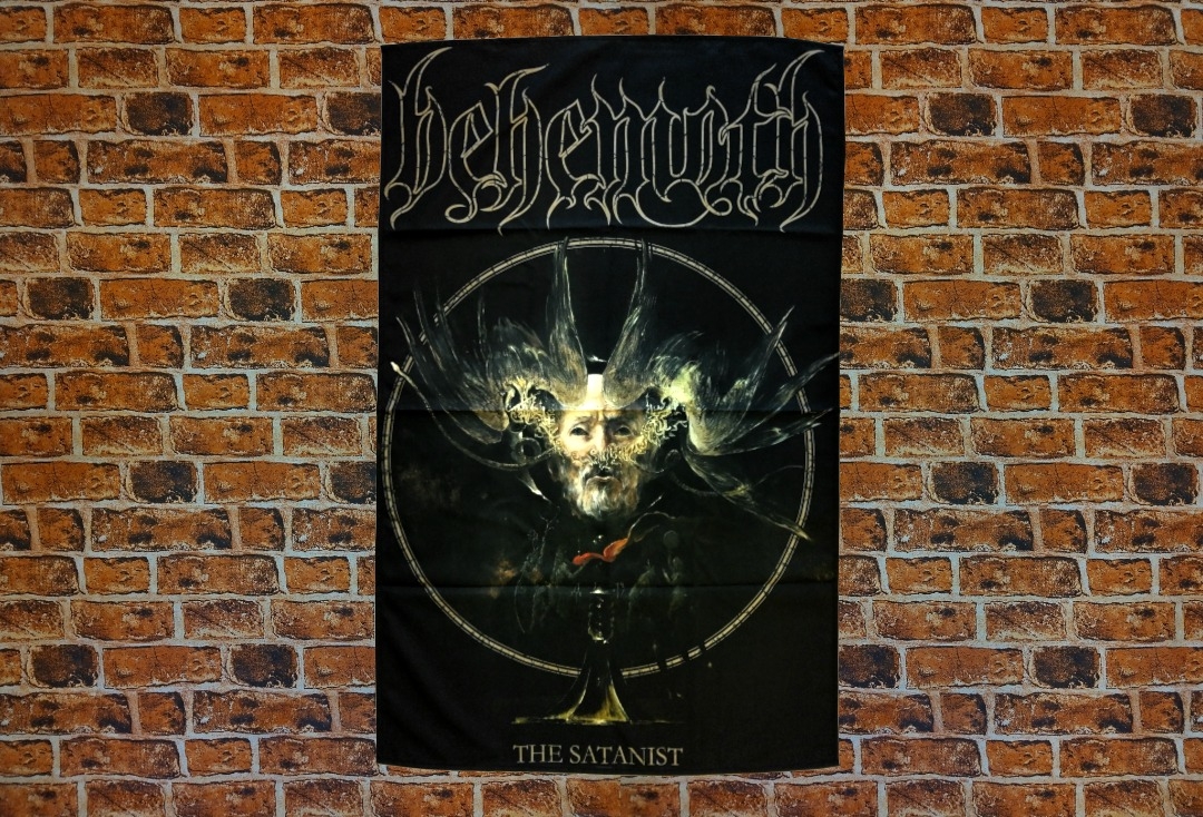 Behemoth - The Satanist Printed Textile Poster