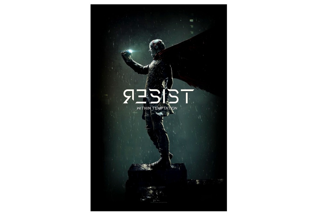 Within Temptation - Resist Printed Textile Poster