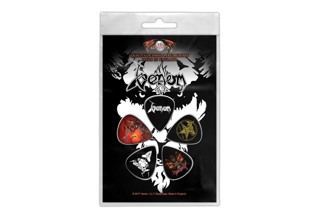 Venom - Black Metal Official Plectrum Pack