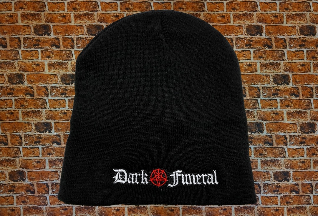 Dark Funeral - Logo Embroidered Official Knitted Beanie Hat