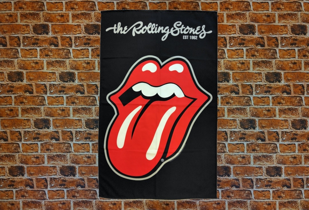 The Rolling Stones - Tongue Printed Textile Poster