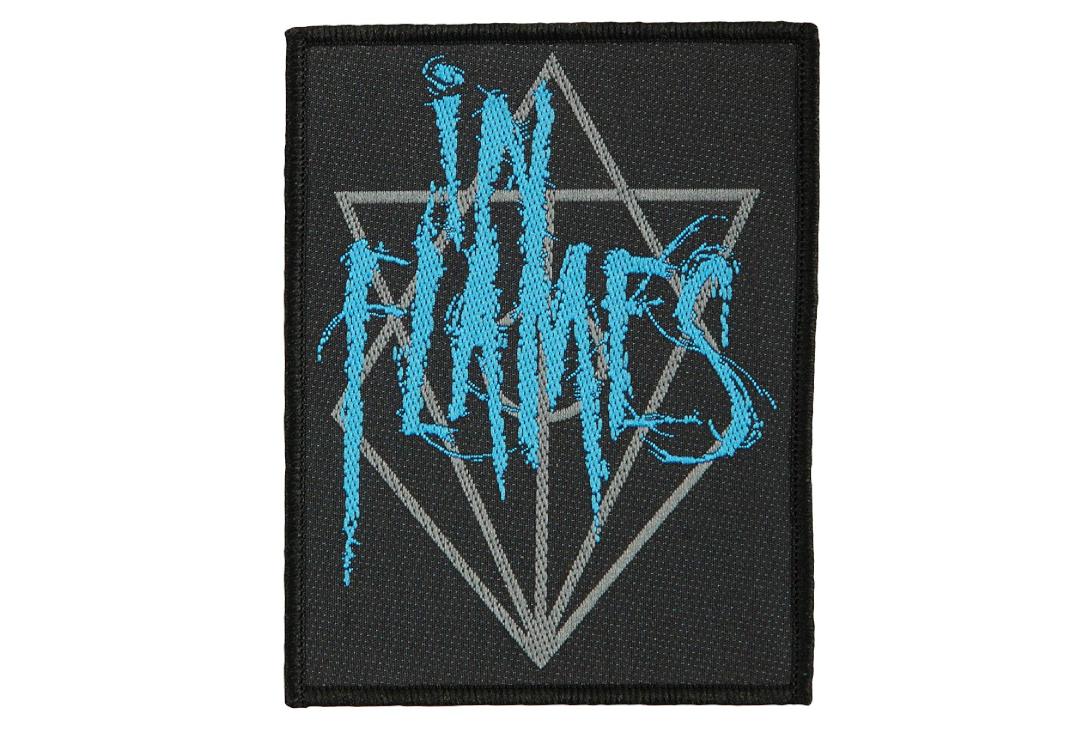 Official Band Merch | In Flames - Scratched Logo Woven Patch