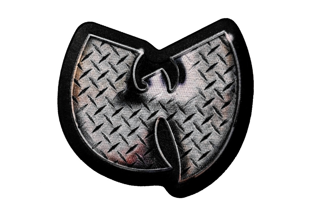 Wu-Tang Clan - Steel Logo Iron On Printed & Embroidered Patch