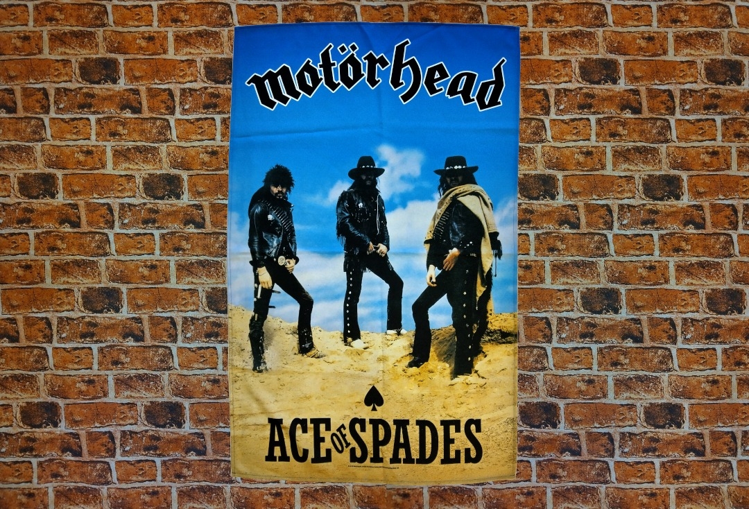 Motorhead - Ace Of Spades Printed Textile Poster