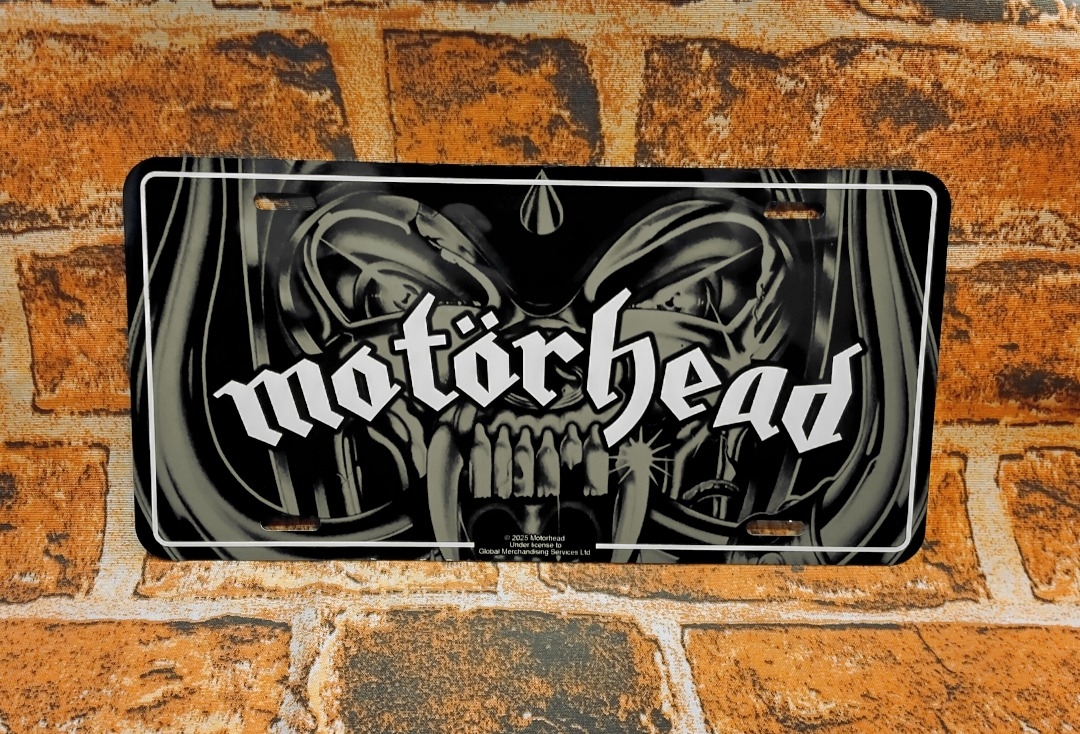 Motorhead - Warpig Logo Metal Number Plate