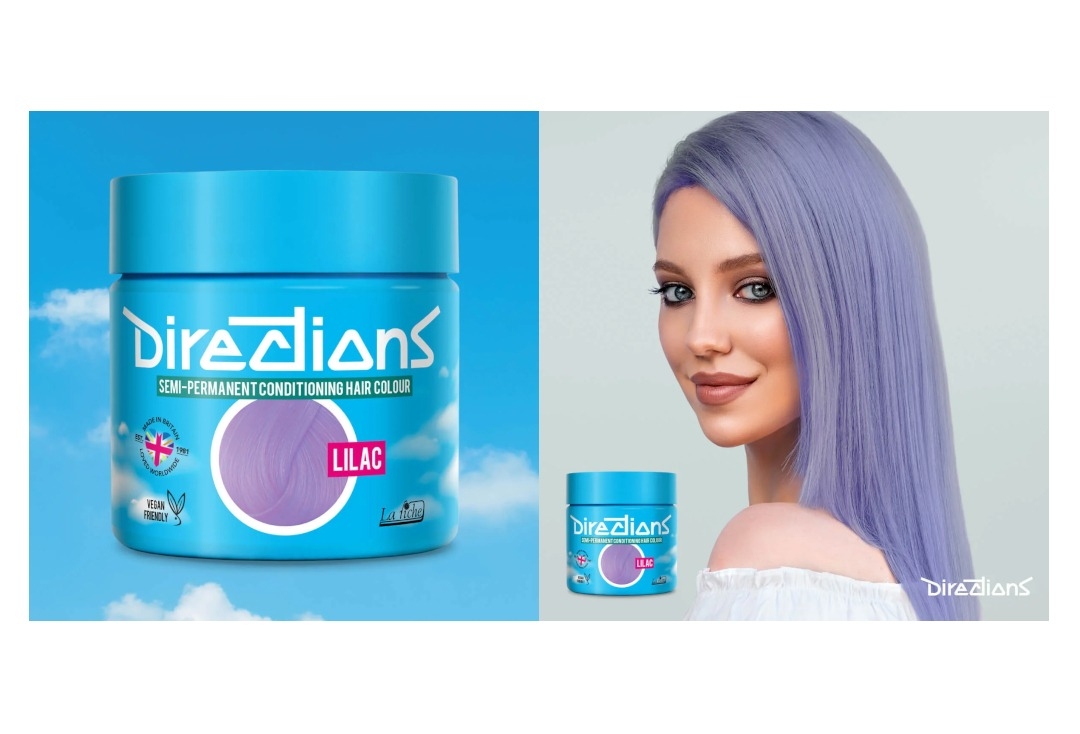 Lilac Directions Semi-Permanent Hair Colour