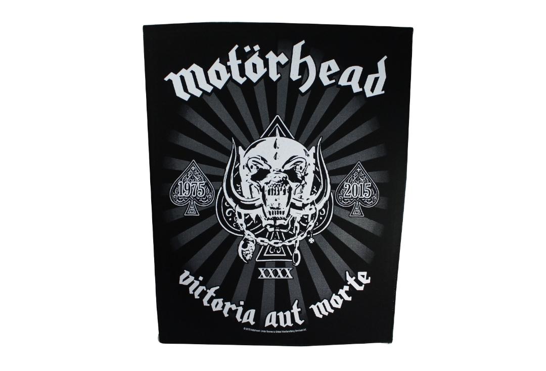 Official Band Merch | Motorhead - Victoria Aut Morte Printed Back Patch