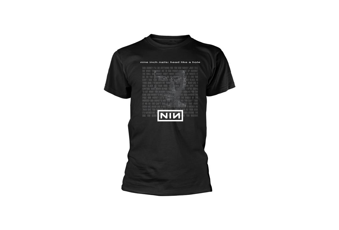 Official Band Merch | Nine Inch Nails - Head Like A Hole Men's Short Sleeve T-Shirt