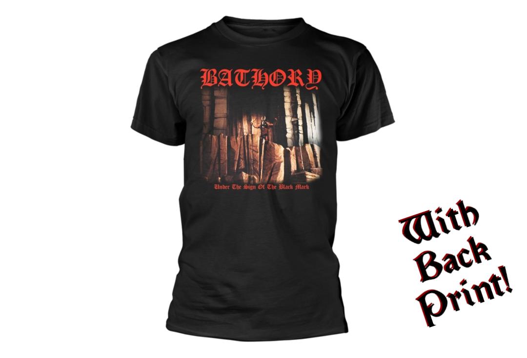 Official Band Merch | Bathory - Under The Sign Men's Short Sleeve T-Shirt - Front