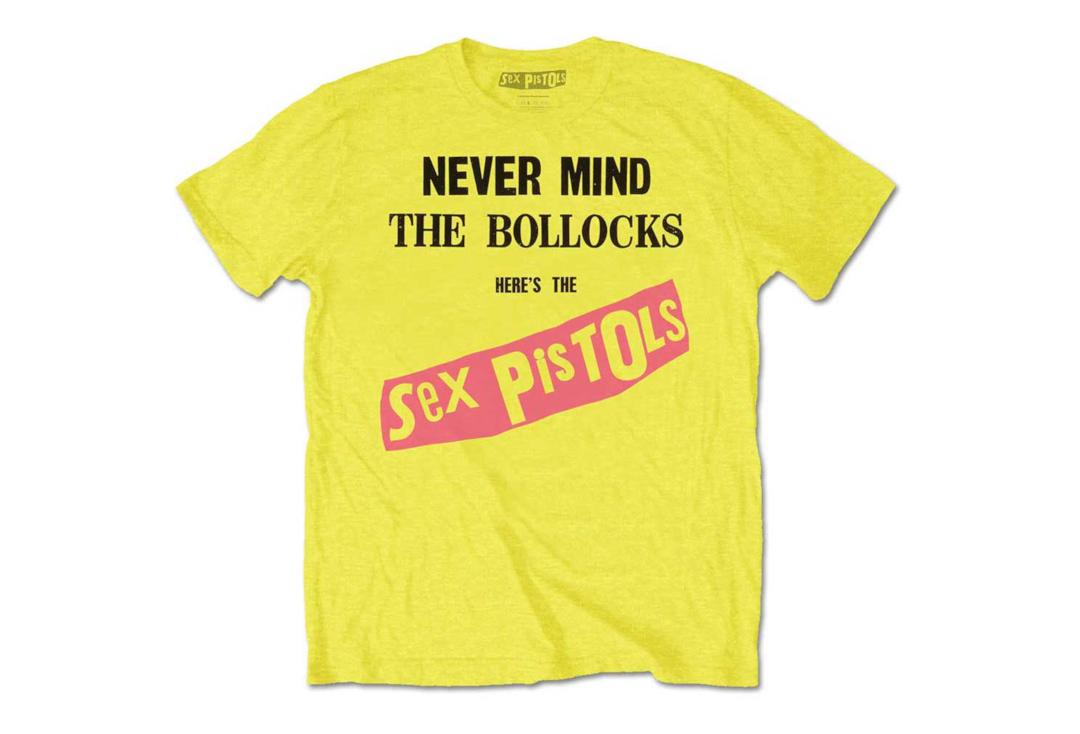 Official Band Merch | Sex Pistols - Never Mind The Bollocks Original Men's Short Sleeve T-Shirt