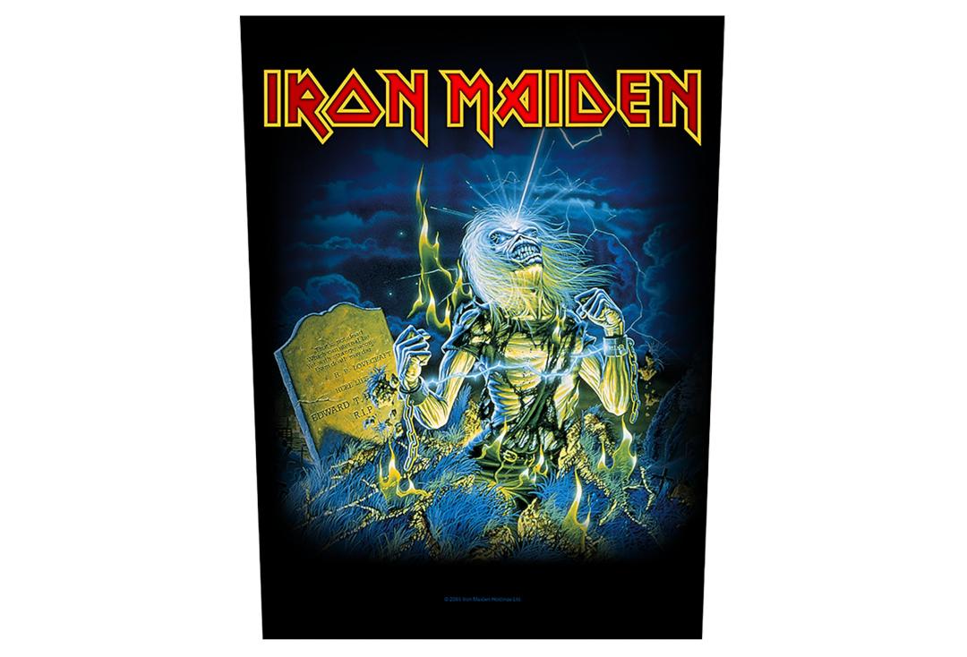 Official Band Merch | Iron Maiden - Live After Death Printed Back Patch