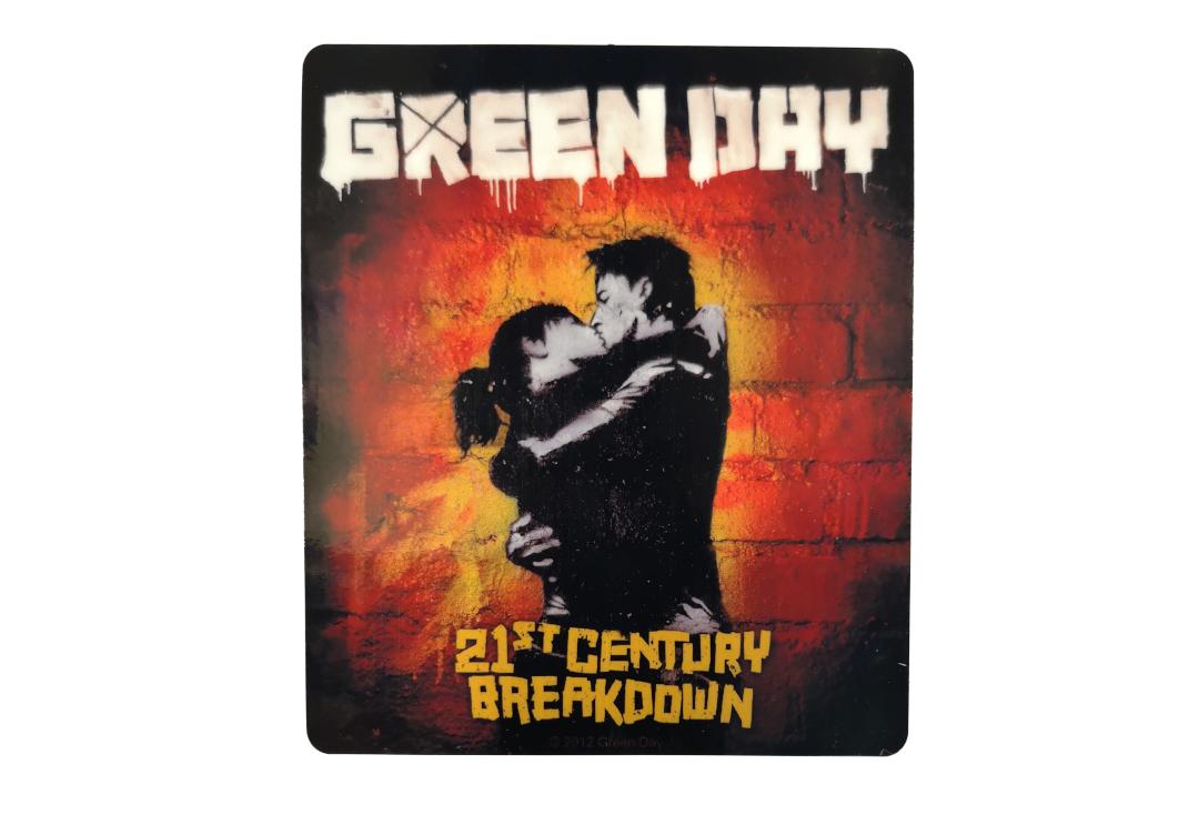 Official Band Merch | Green Day - 21st Century Breakdown Vinyl Sticker