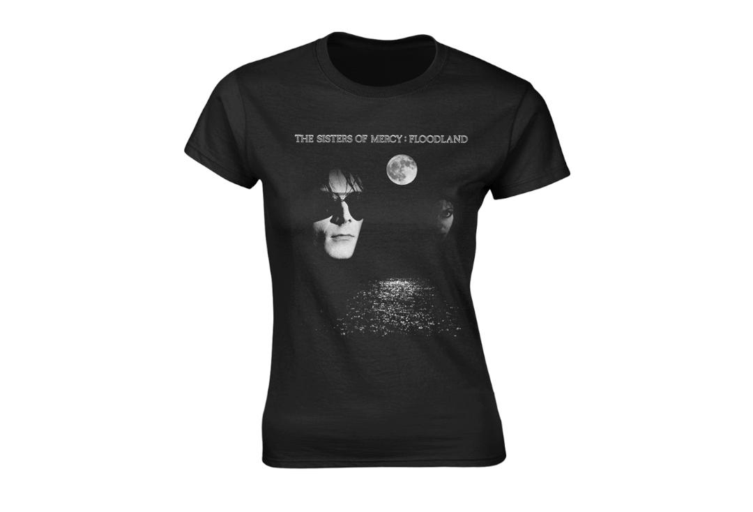 Official Band Merch | The Sisters Of Mercy - Floodland Skinny Fit Women's T-Shirt