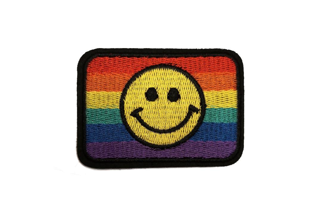 Void Clothing | Pride Rainbow Smiley Flag Woven Patch