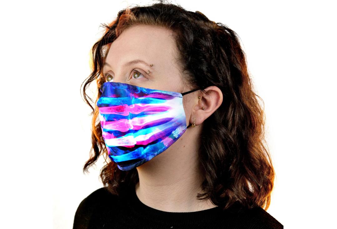 Cupcake Cult | X-Ray Face Mask - Side View