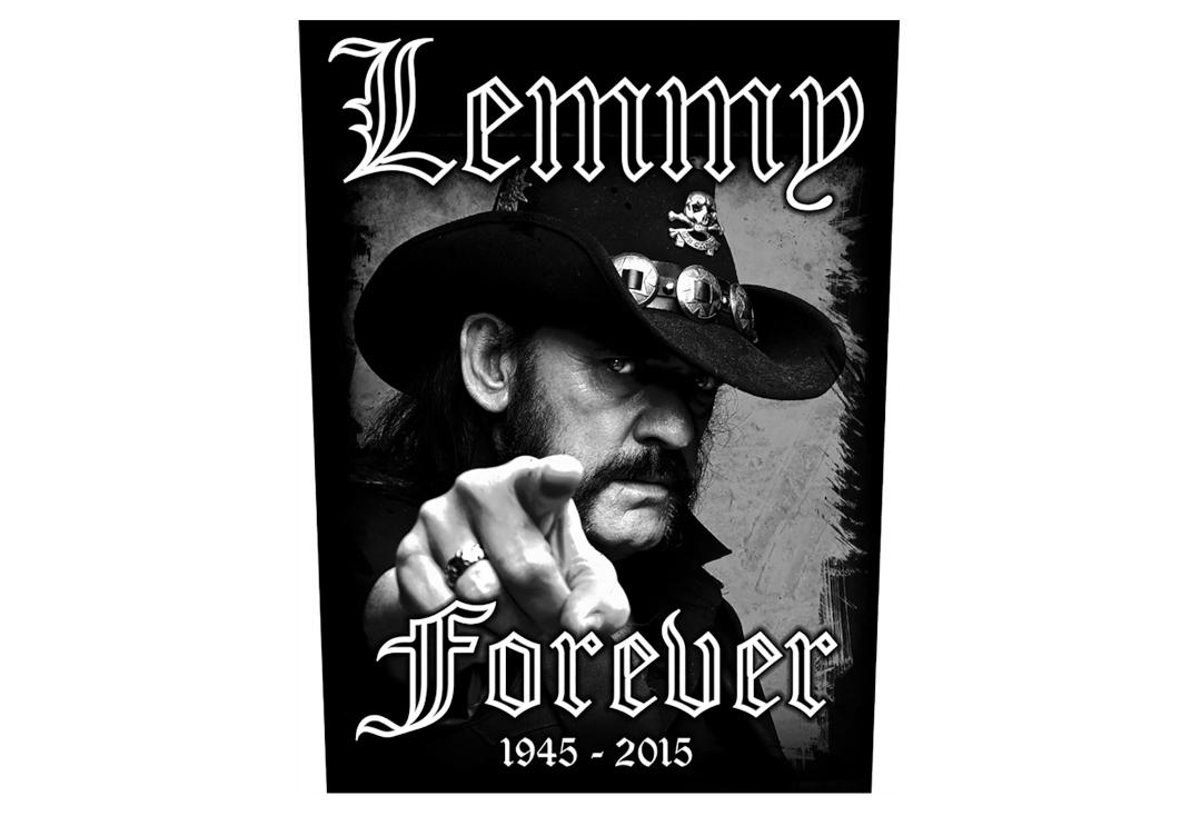 Official Band Merch | Lemmy - Forever Printed Back Patch