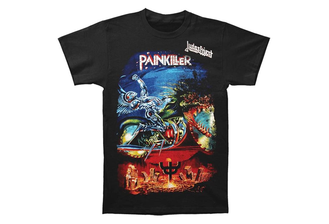 Official Band Merch | Judas Priest - Painkiller Official Men's Short Sleeve T-Shirt