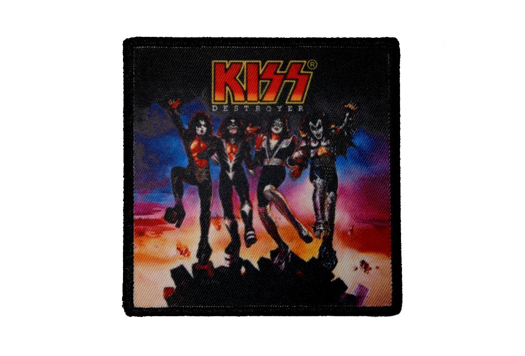 Official Band Merch | Kiss - Destroyer Album Cover Woven Patch