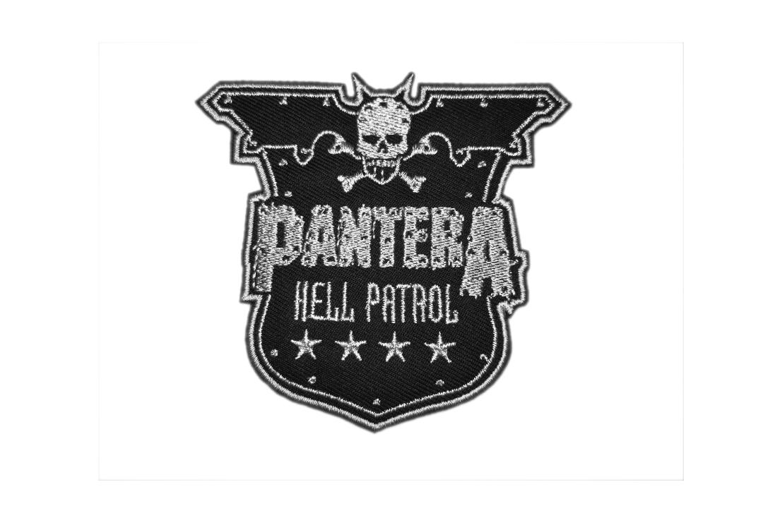 Official Band Merch | Pantera - Hell Patrol Cut Out Woven Patch