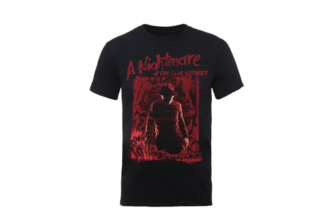Official Film & TV Merch | A Nightmare On Elm Street - Freddy Silhouette Men's Short Sleeve T-Shirt