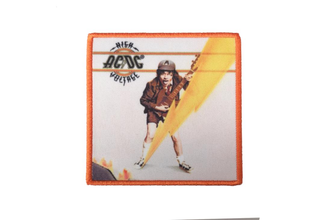 Official Band Merch | AC/DC - High Voltage Album Cover Woven Patch