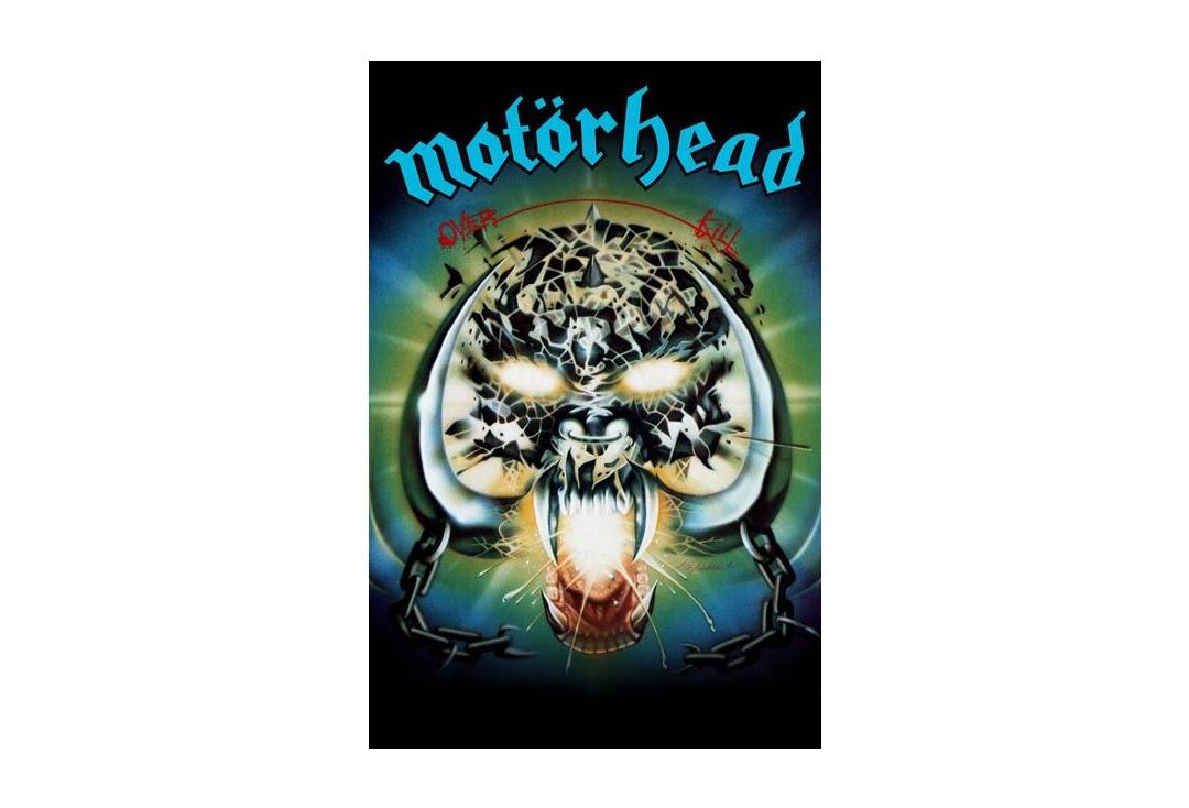 Official Band Merch | Motorhead - Overkill Printed Textile Poster