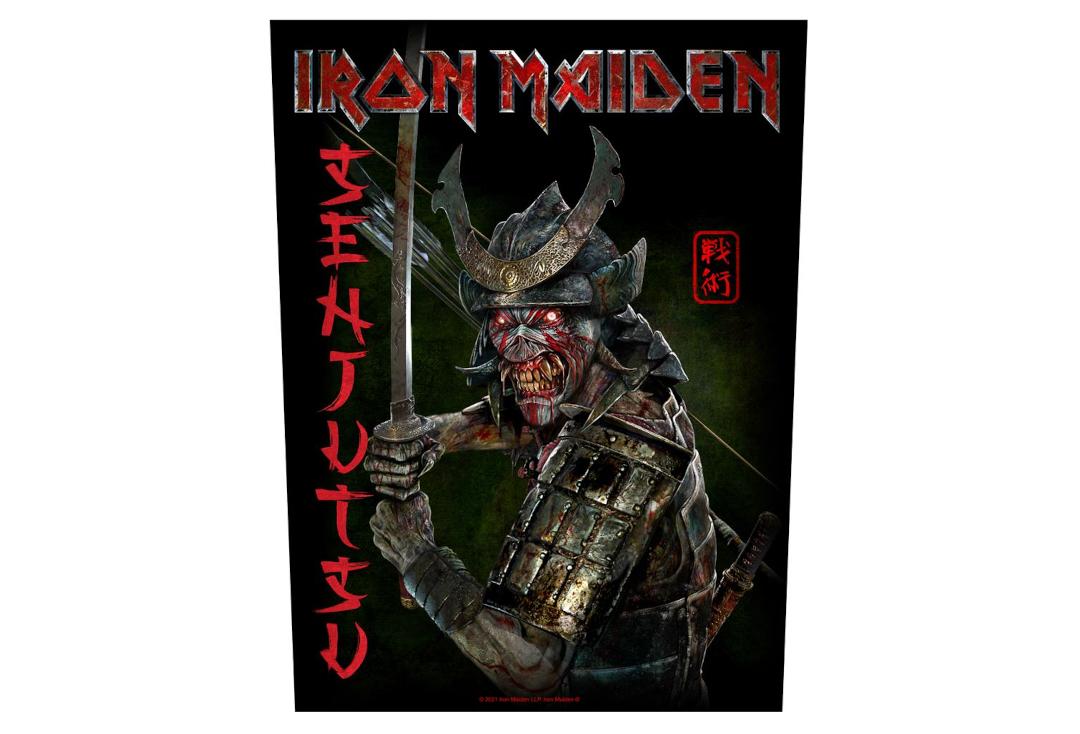 Official Band Merch | Iron Maiden - Senjutsu Printed Back Patch