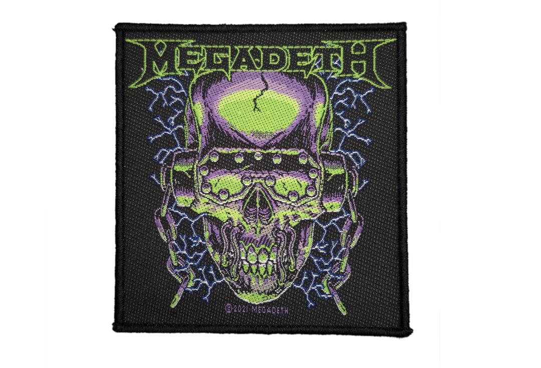 Official Band Merch | Megadeth - Vic Rattlehead Woven Patch