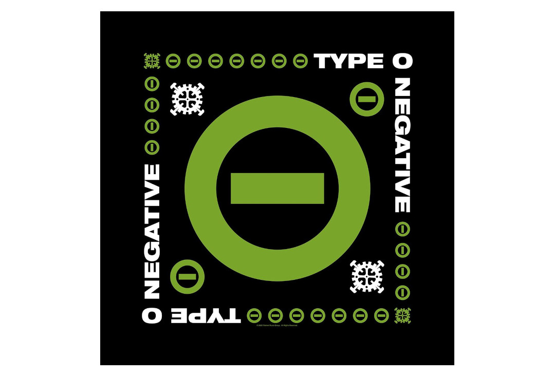 Official Band Merch | Type O Negative - Negative Symbol Official Bandana