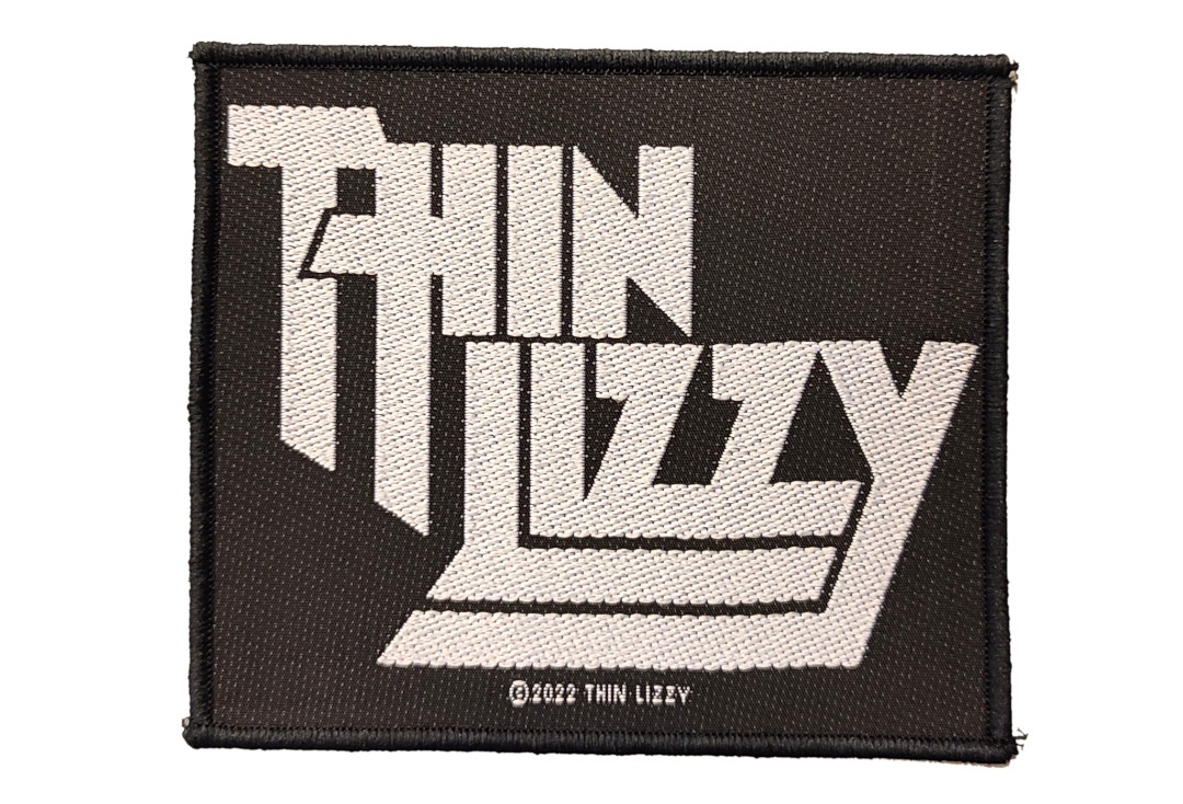 Official Band Merch | Thin Lizzy - Classic Logo Woven Patch