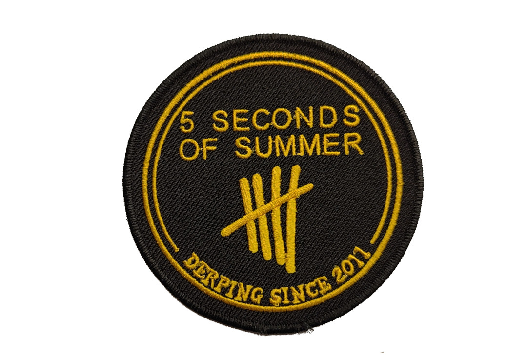 Official Band Merch | 5 Seconds Of Summer - Derping Stamp Woven Patch