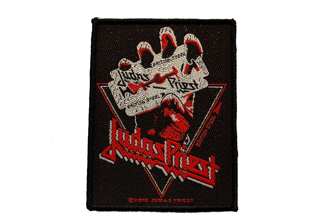 Official Band Merch | Judas Priest - Vintage British Steel Woven Patch