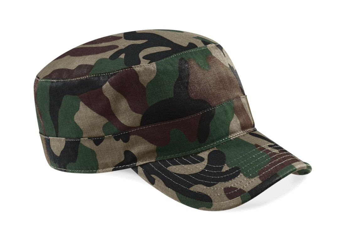 Void Clothing | Jungle Camo Cadet Cap - Front