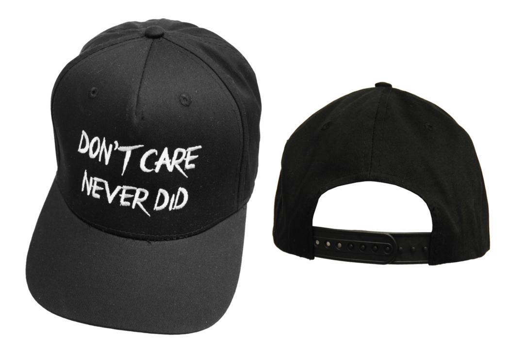 Darkside | Don't Care Snapback Baseball Cap - Front & Back