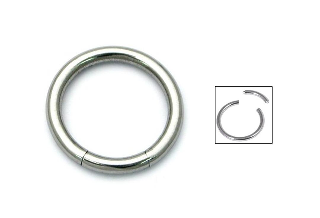 Body Jewellery | Surgical Steel Smooth Segment Ring