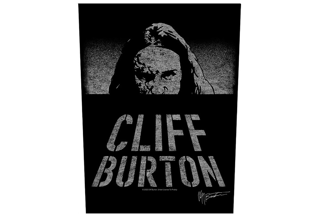 Official Band Merch | Metallica - Dawn Of Cliff Printed Back Patch