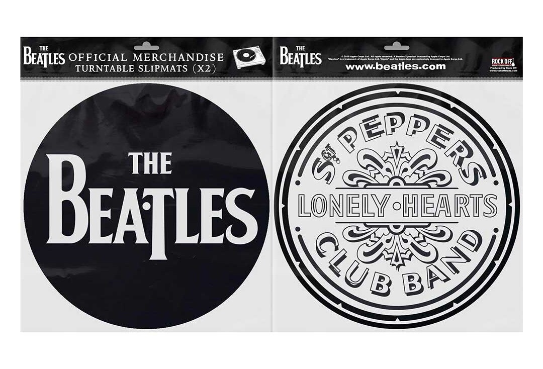 Official Band Merch | The Beatles - SGT Pepper Drum Official Slipmat Set