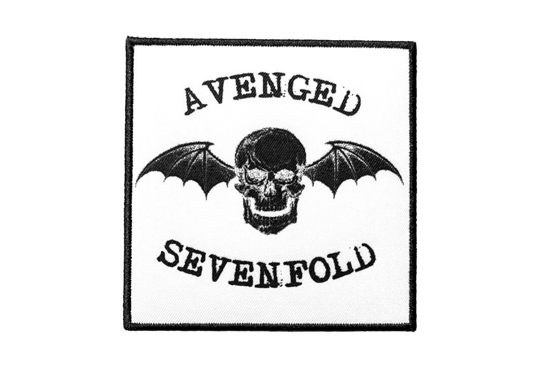 Official Band Merch | Avenged Sevenfold - Negative Bat Woven Patch
