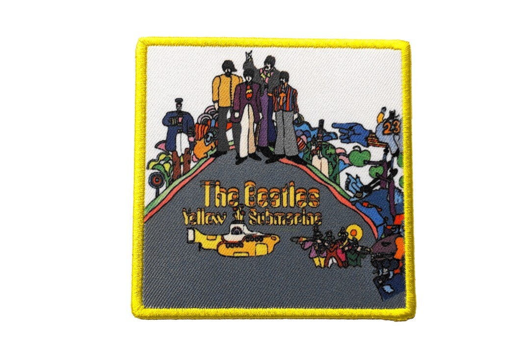 The Beatles - Yellow Submarine Album Cover Woven Patch