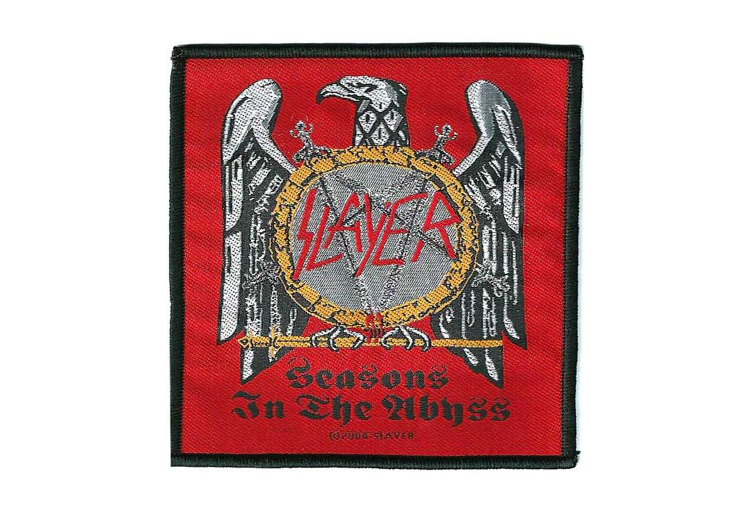 Official Band Merch | Slayer - Seasons In The Abyss Woven Patch