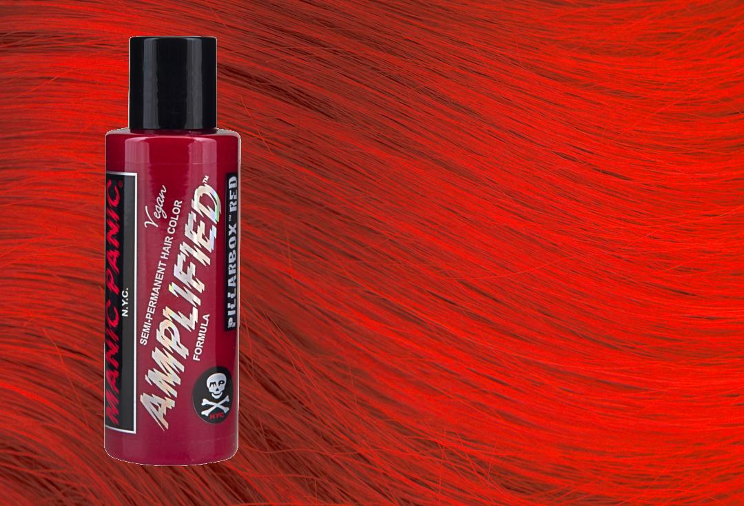 7. "Manic Panic Amplified Semi-Permanent Hair Color, Vampire Red" - wide 4