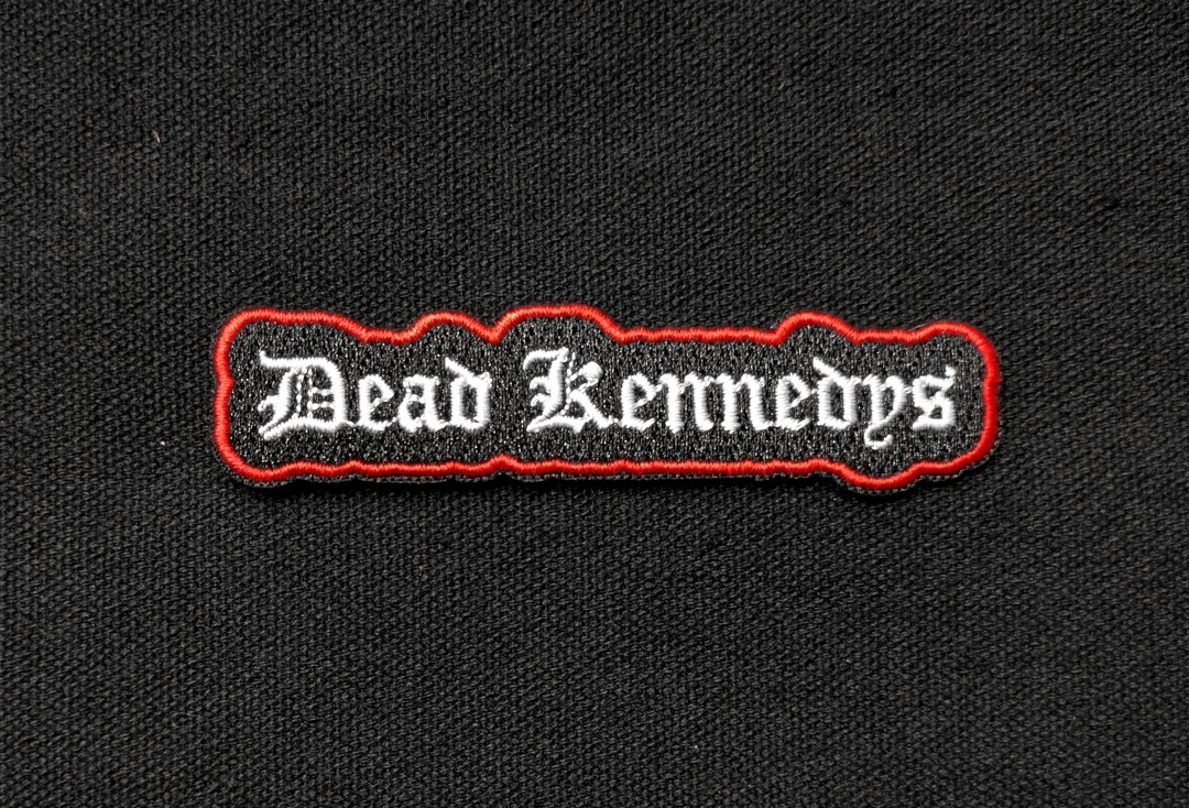 Dead Kennedys - Cut Out Text Logo Iron On Embroidered Patch