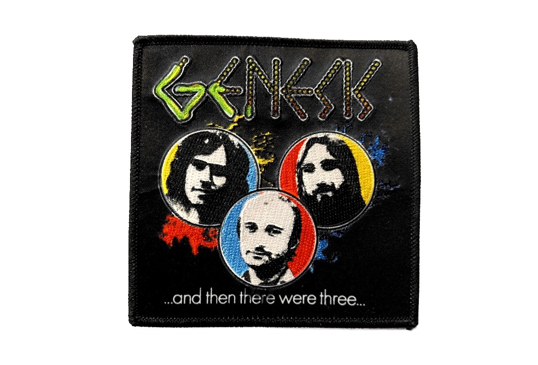 Genesis - And Then There Were Three Iron On Printed & Embroidered Patch