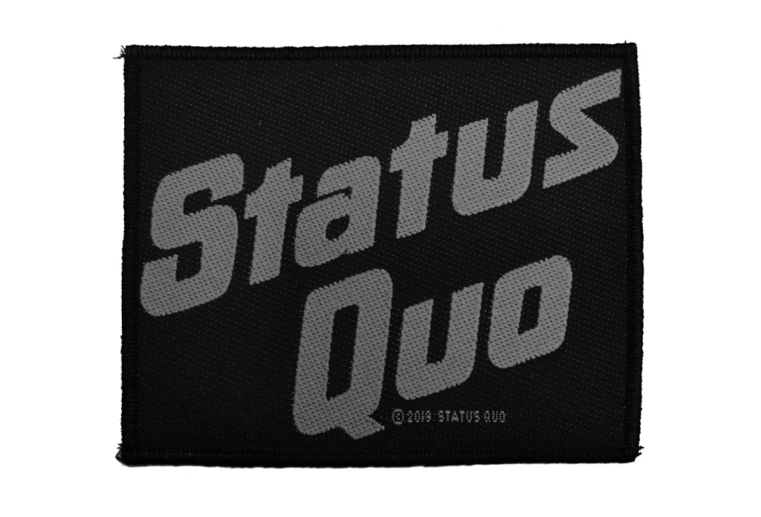Status Quo - Logo Sew On Woven Patch