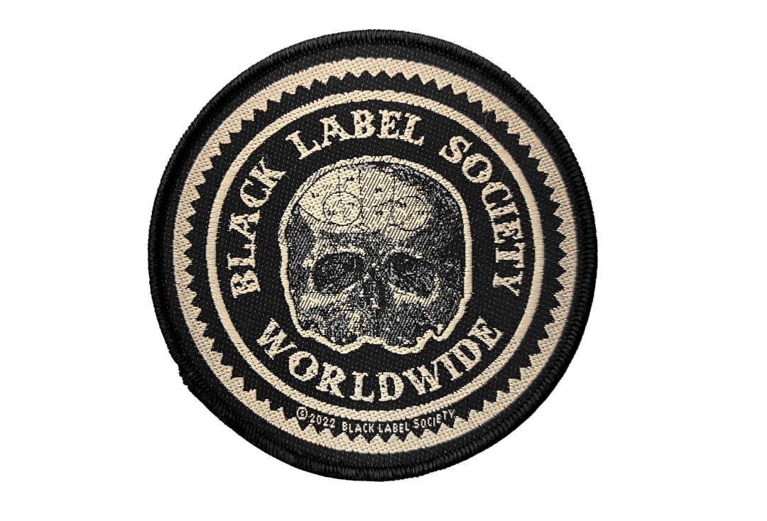 Black Label Society - Worldwide Circular Sew On Woven Patch