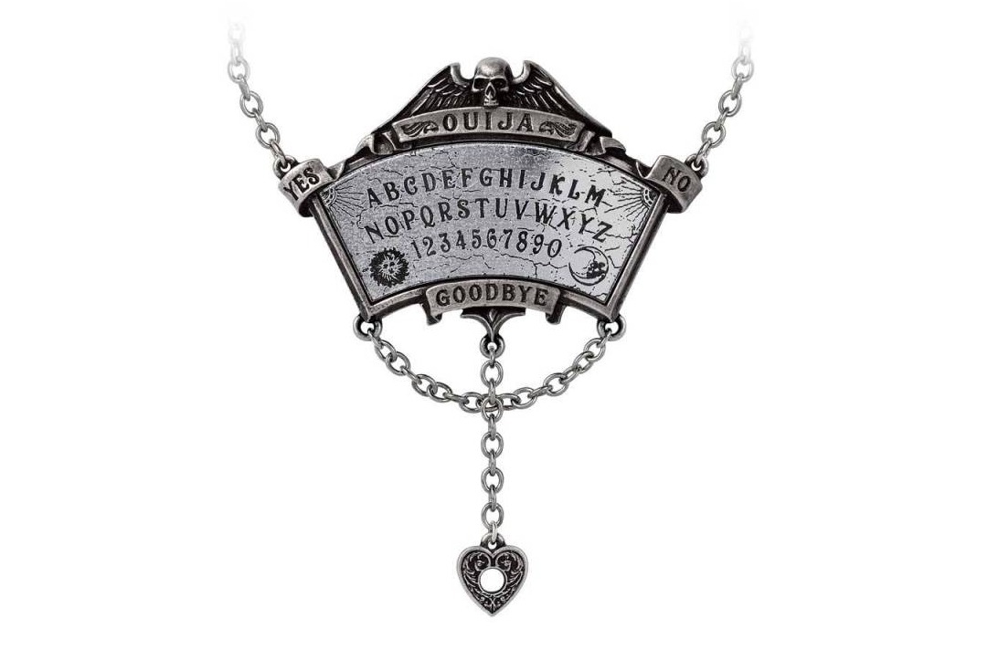 Crowley's Spirit Board Alchemy Gothic Necklace - Main