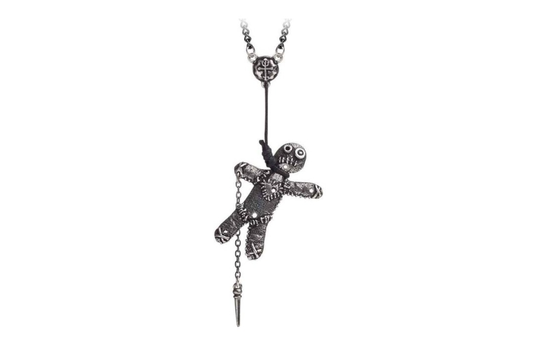 Voodoo Doll Alchemy Gothic Necklace - Main